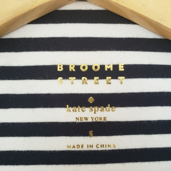 Kate Spade Broome Street Striped Everyday Shift Dress - Picture 4 of 6